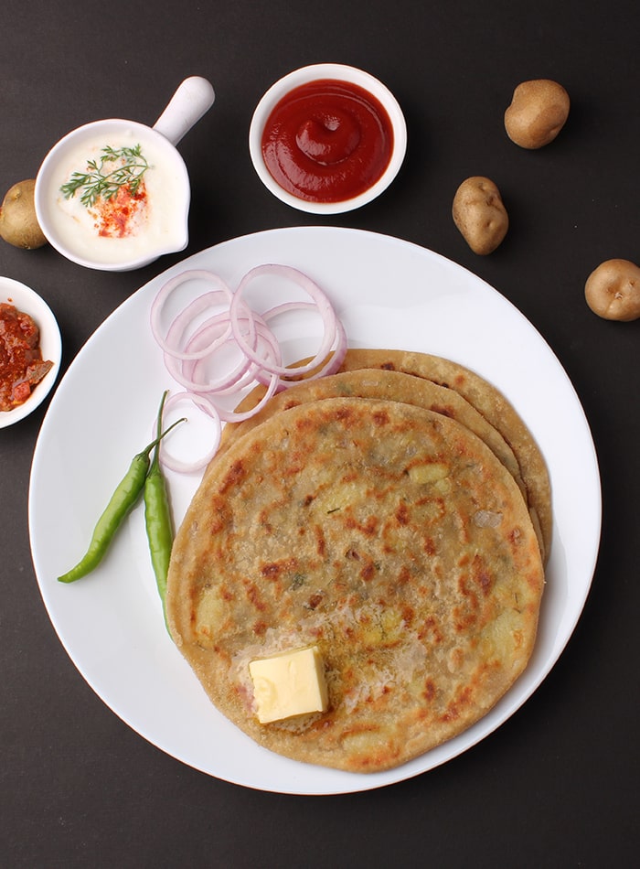 Indian Times vegetable paratha